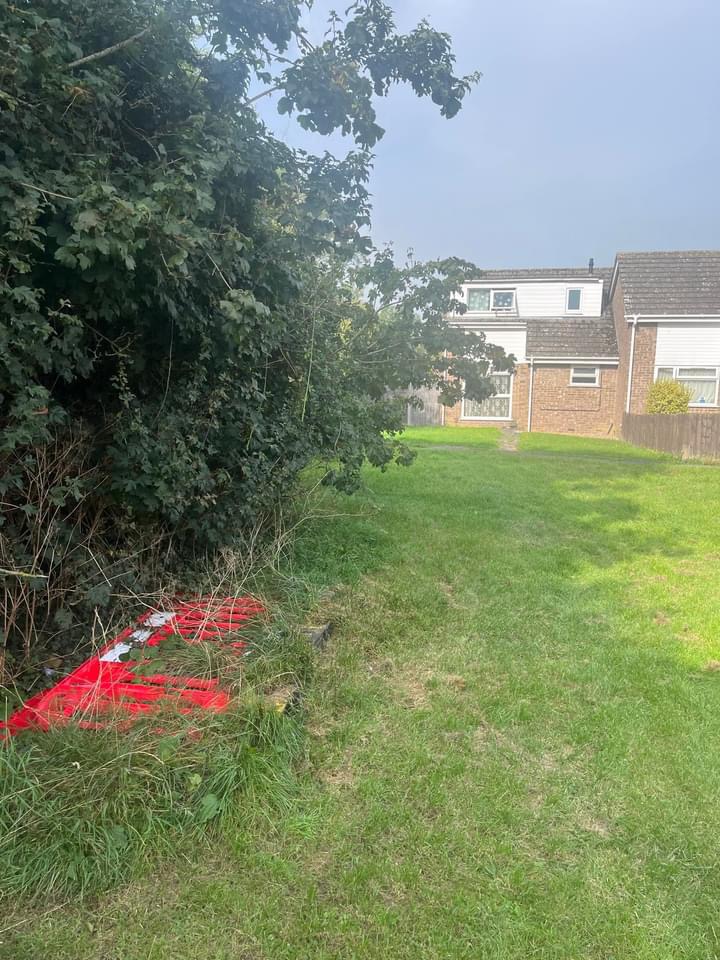 Red Fence Panels Reported For Removal Cllr Sebastian Field